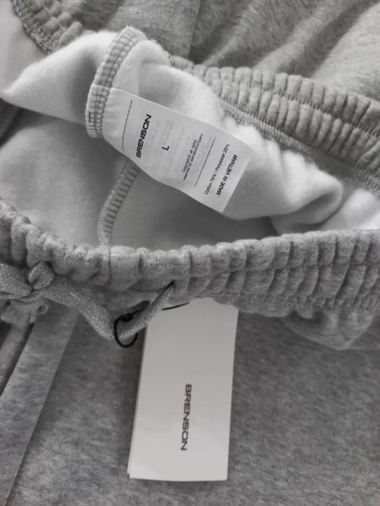 BRENSON Wide Sweat Pants (Fleece Option)
