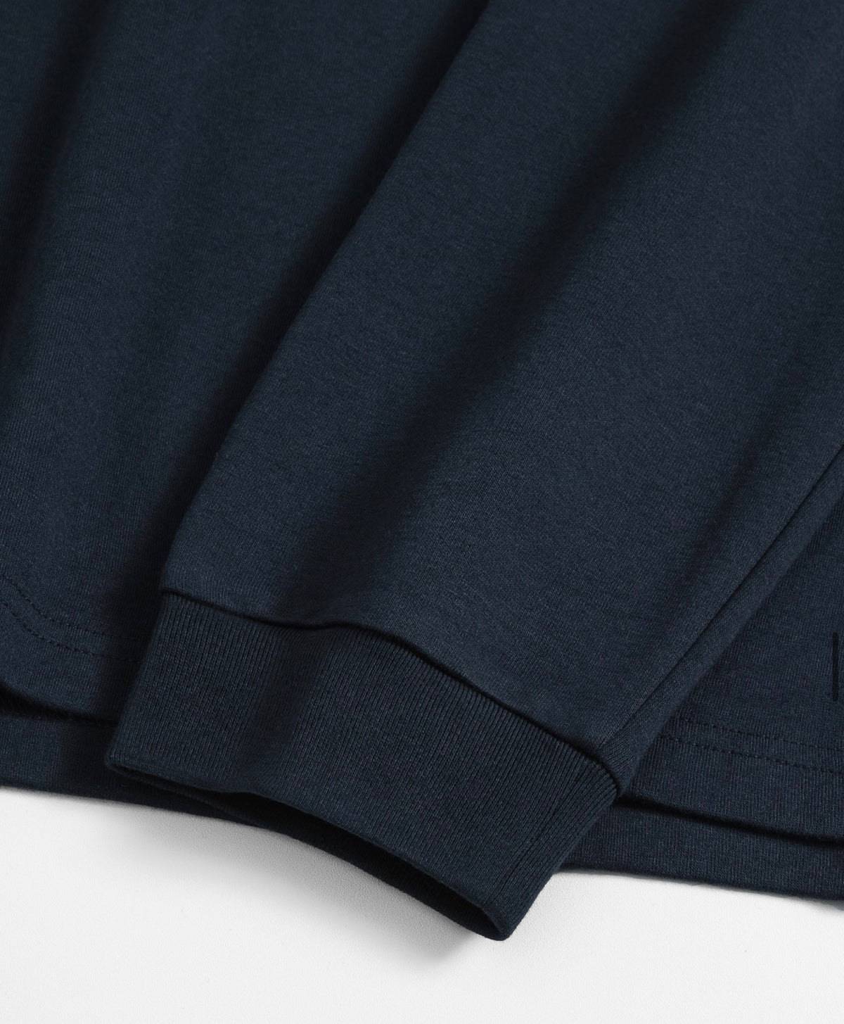 BRENSON Relaxed Double Cotton Collar Long Sleeve T-Shirt|BRENSON сул загвартай захтай урт ханцуйтай цамц.