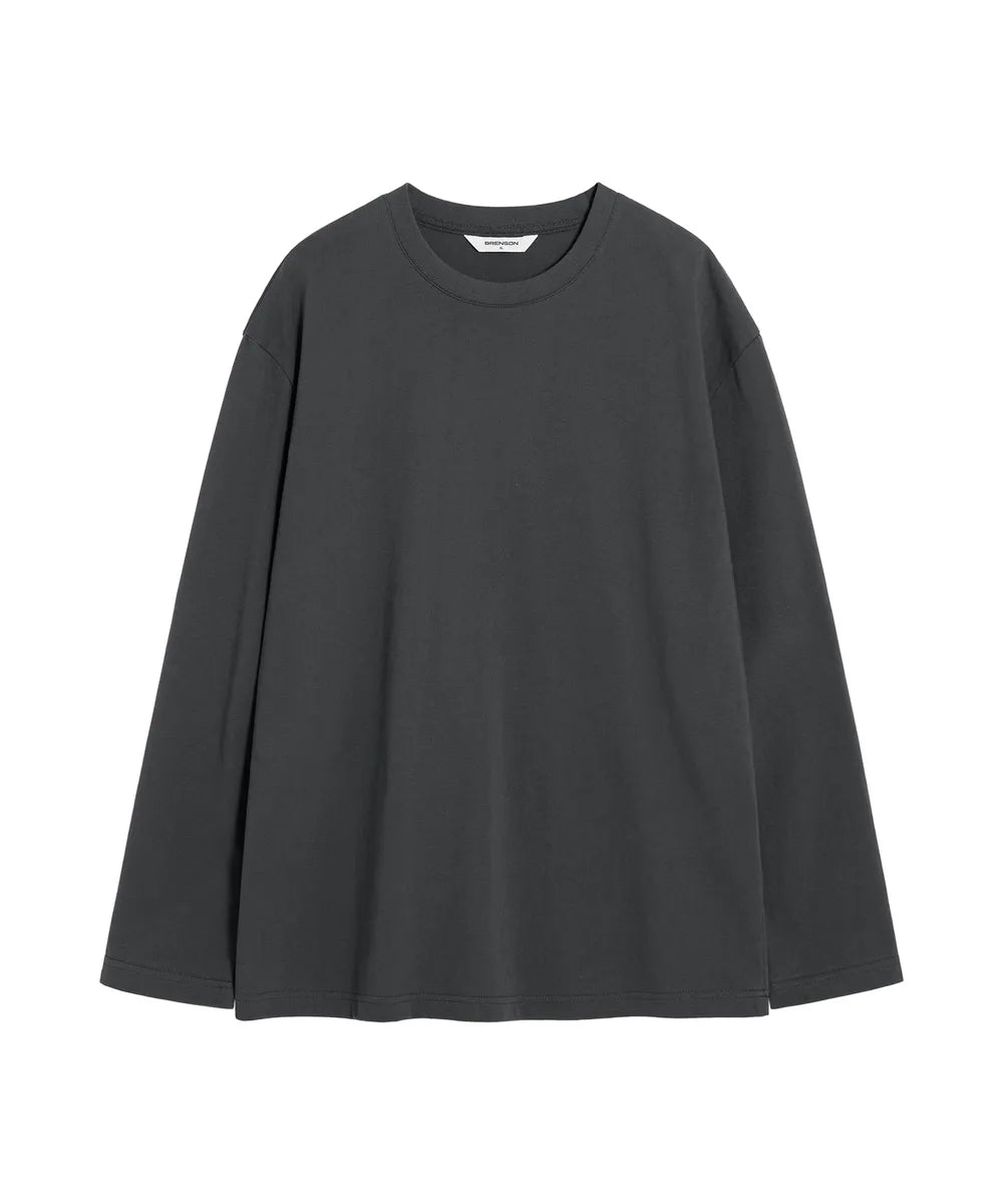 BRENSON Loose Fit Long Sleeve T-Shirt