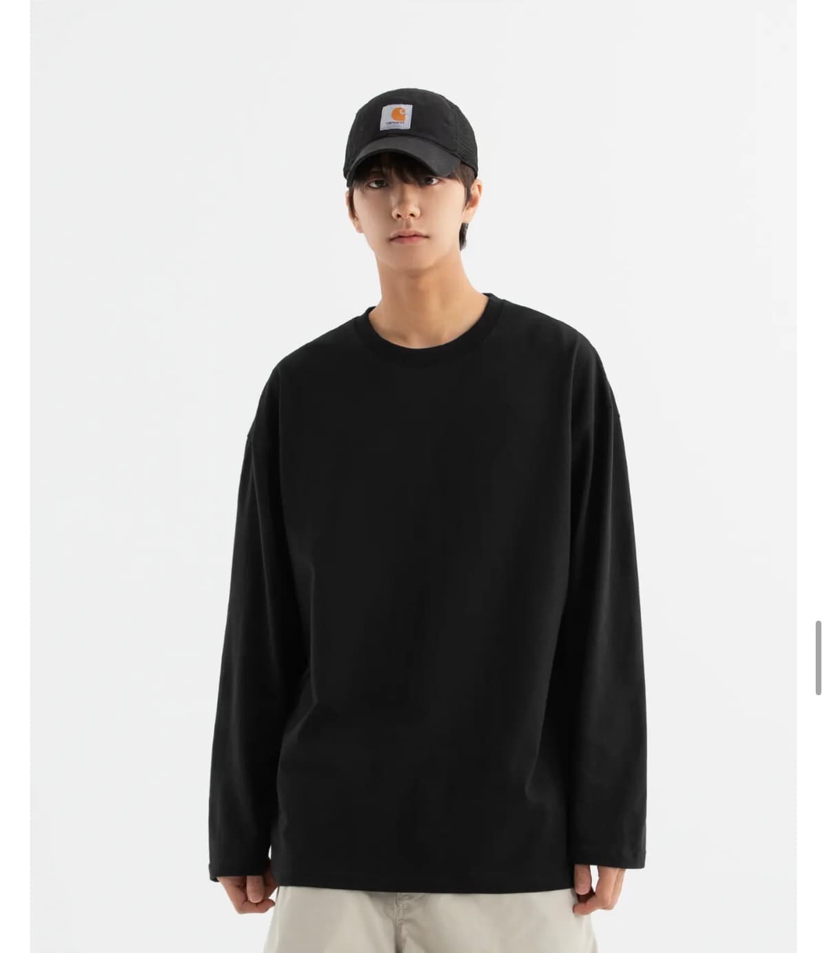 BRENSON Loose Fit Long Sleeve T-Shirt