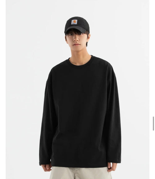 BRENSON Loose Fit Long Sleeve T-Shirt